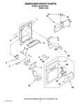 Diagram for 08 - Dispenser Front Parts