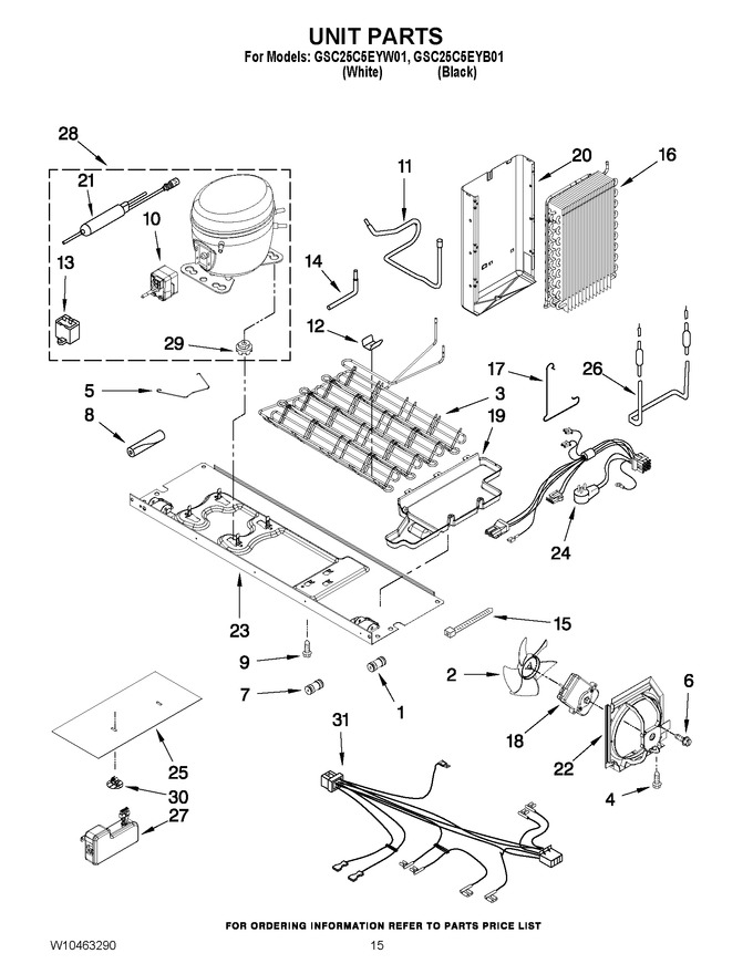 Diagram for GSC25C5EYW01