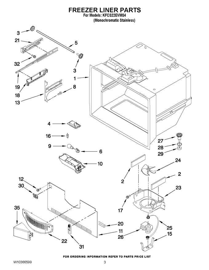 Diagram for KFCS22EVMS4