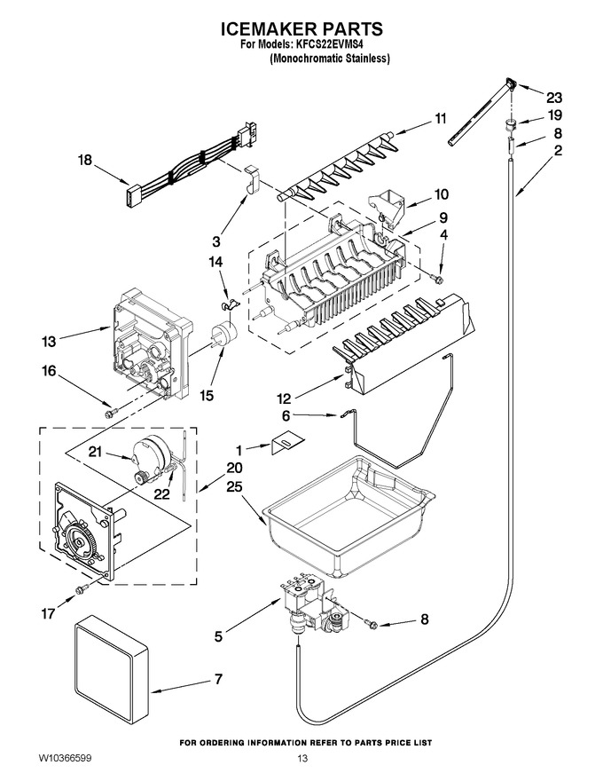 Diagram for KFCS22EVMS4