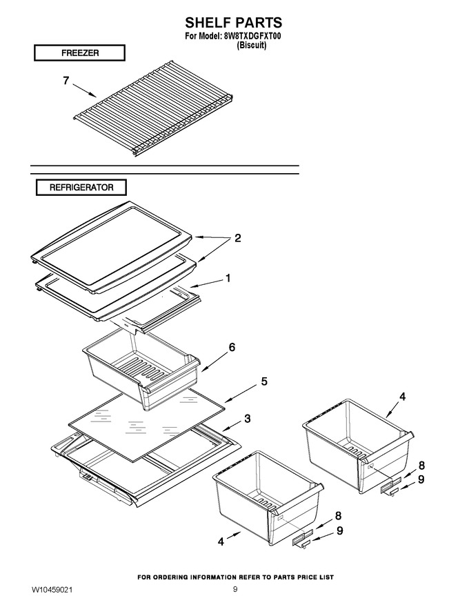 Diagram for 8W8TXDGFXT00