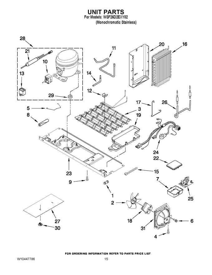Diagram for WSF26D2EXY02