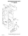 Diagram for 02 - Refrigerator Liner Parts
