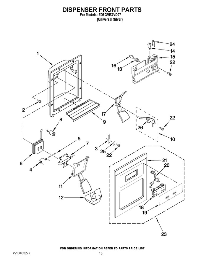 Diagram for ED5GVEXVD07