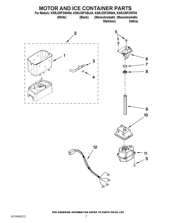 Diagram for KSRJ25FXBL04