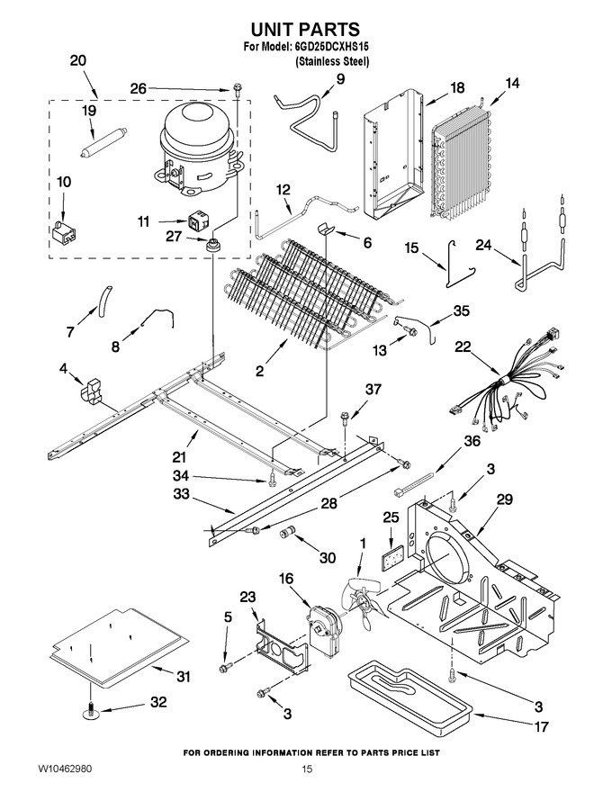 Diagram for 6GD25DCXHS15