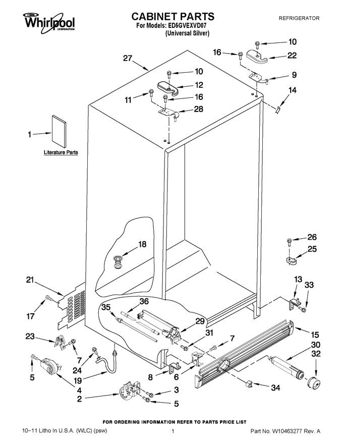 Diagram for ED5GVEXVD07