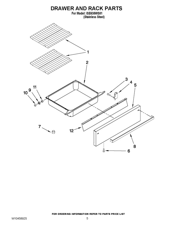 Diagram for ISE630WS01