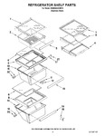 Diagram for 03 - Refrigerator Shelf Parts