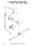 Diagram for 07 - Upper Wash And Rinse Parts