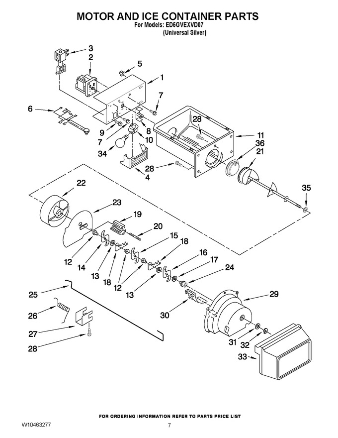 Diagram for ED5GVEXVD07