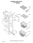 Diagram for 04 - Freezer Liner Parts