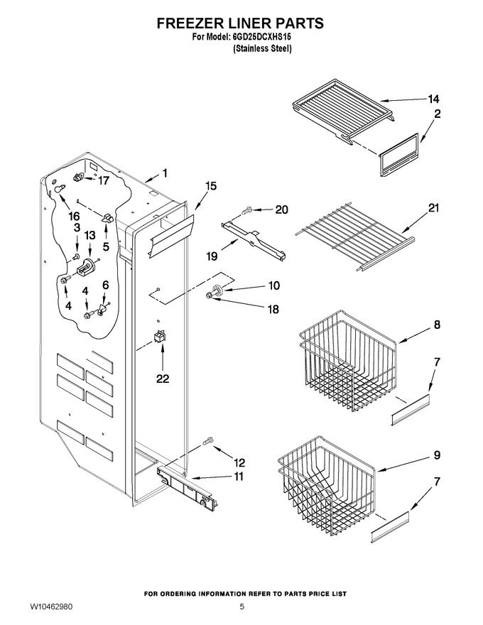 Diagram for 6GD25DCXHS15