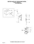 Diagram for 05 - Motor And Ice Container Parts