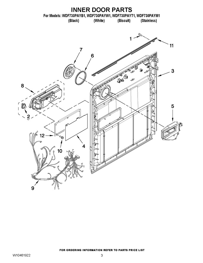 Diagram for WDF730PAYW1