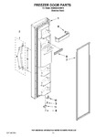 Diagram for 07 - Freezer Door Parts