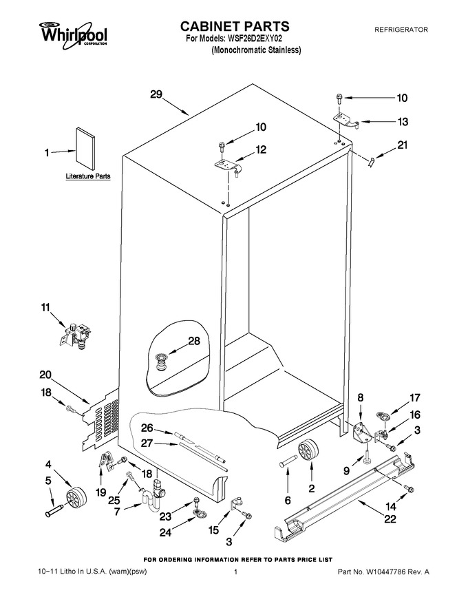 Diagram for WSF26D2EXY02