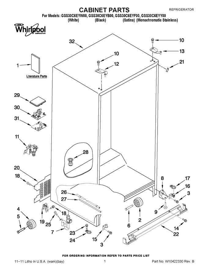 Diagram for GSS30C6EYB00