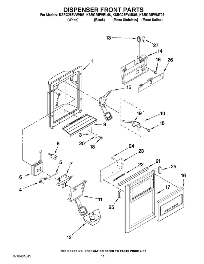 Diagram for KSRG25FVMS06