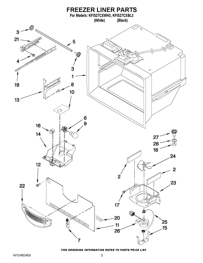 Diagram for KFIS27CXBL3