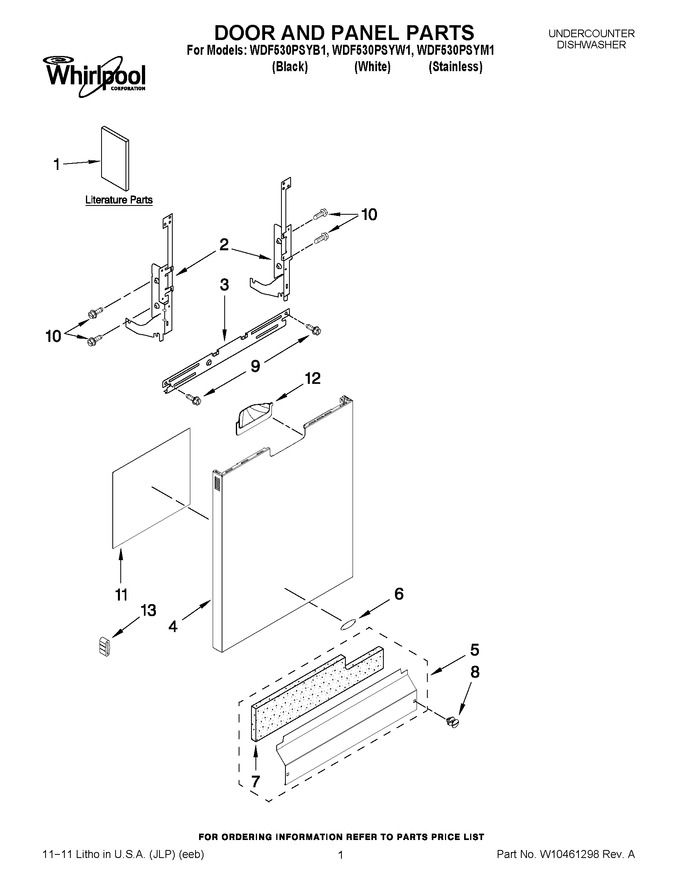 Diagram for WDF530PSYB1