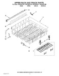 Diagram for 09 - Upper Rack And Track Parts