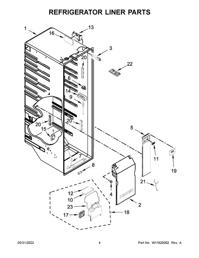 Diagram for KRSC703HPS04
