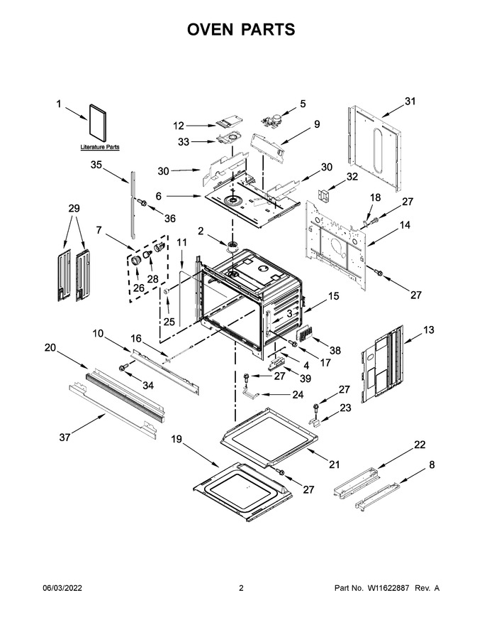 Diagram for MMW9730FZ20