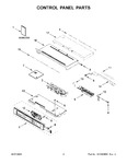 Diagram for 02 - Control Panel Parts
