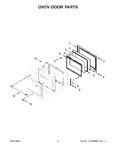 Diagram for 04 - Oven Door Parts