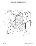 Diagram for 04 - Tub And Frame Parts