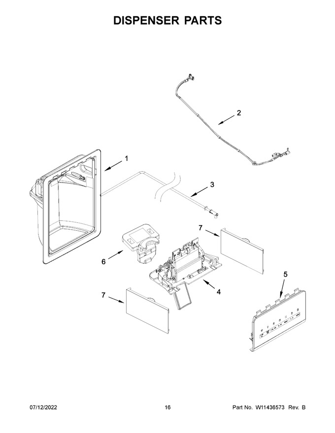 Diagram for WRS335SDHW02