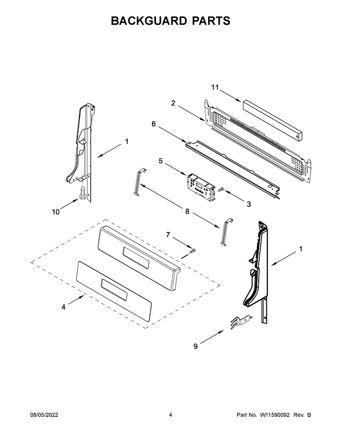 Diagram for WFG505M0BW3