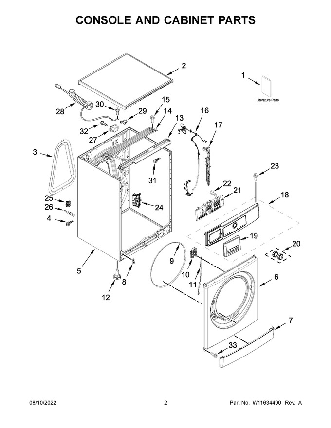 Diagram for WFW5090JW1