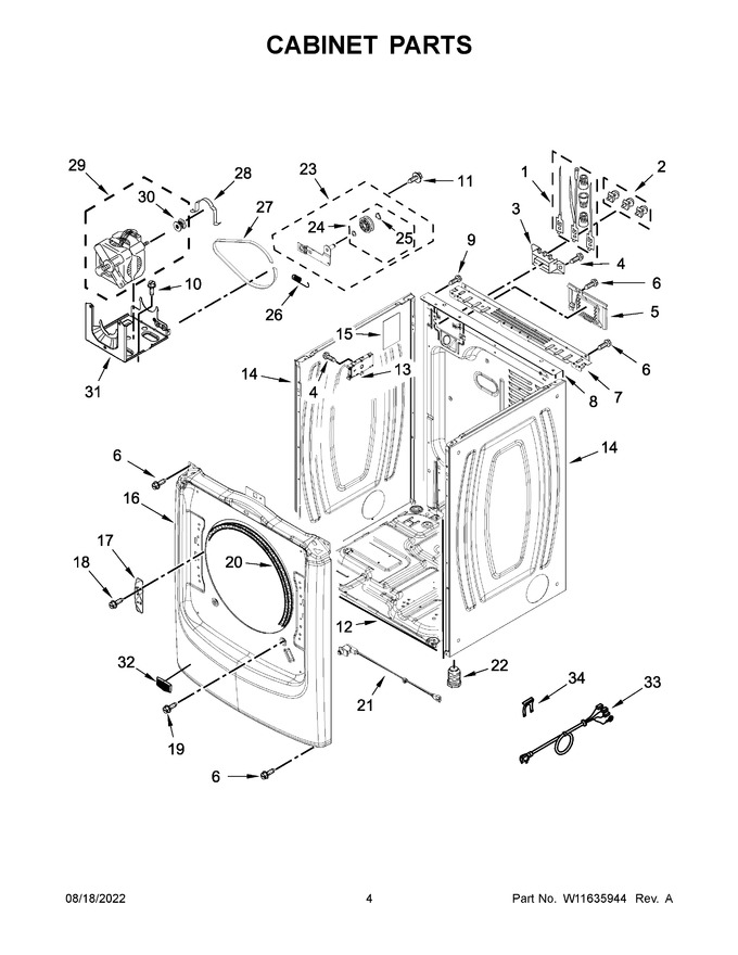 Diagram for YMED5630MBK0
