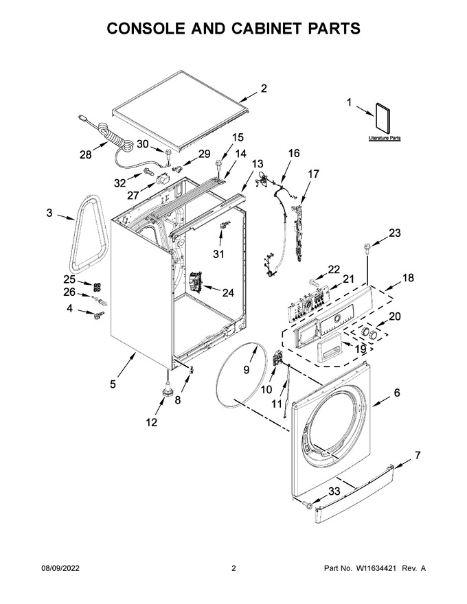 Diagram for WFW3090JW1
