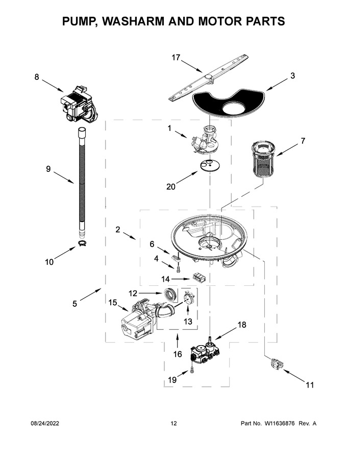 Diagram for WDP730HAMZ0