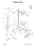 Diagram for 02 - Cabinet Parts