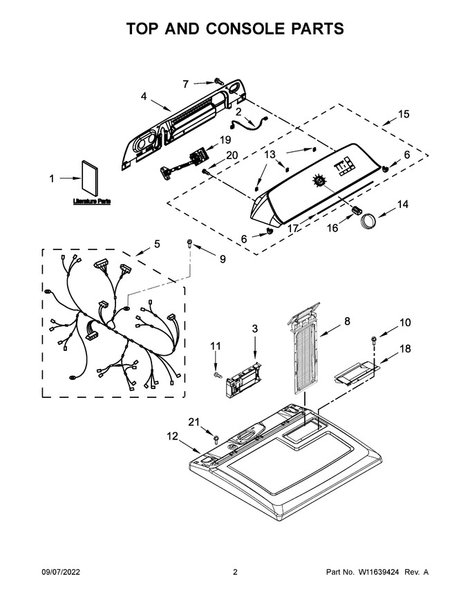 Diagram for WGD500RLW0