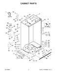 Diagram for 02 - Cabinet Parts