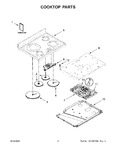 Diagram for 02 - Cooktop Parts
