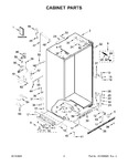 Diagram for 02 - Cabinet Parts