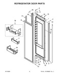 Diagram for 08 - Refrigerator Door Parts