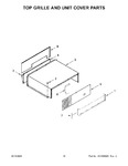 Diagram for 10 - Top Grille And Unit Cover Parts