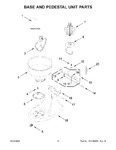 Diagram for 05 - Base And Pedestal Unit Parts