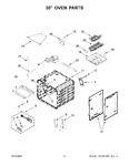 Diagram for 05 - 30" Oven Parts