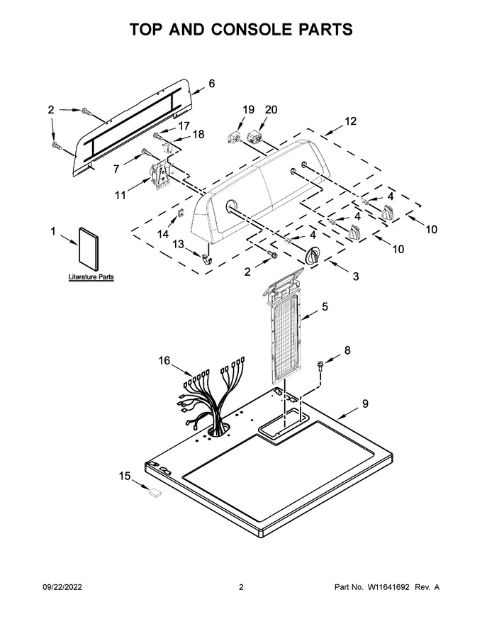 Diagram for WGD4850HW2