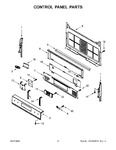 Diagram for 03 - Control Panel Parts