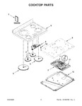 Diagram for 02 - Cooktop Parts