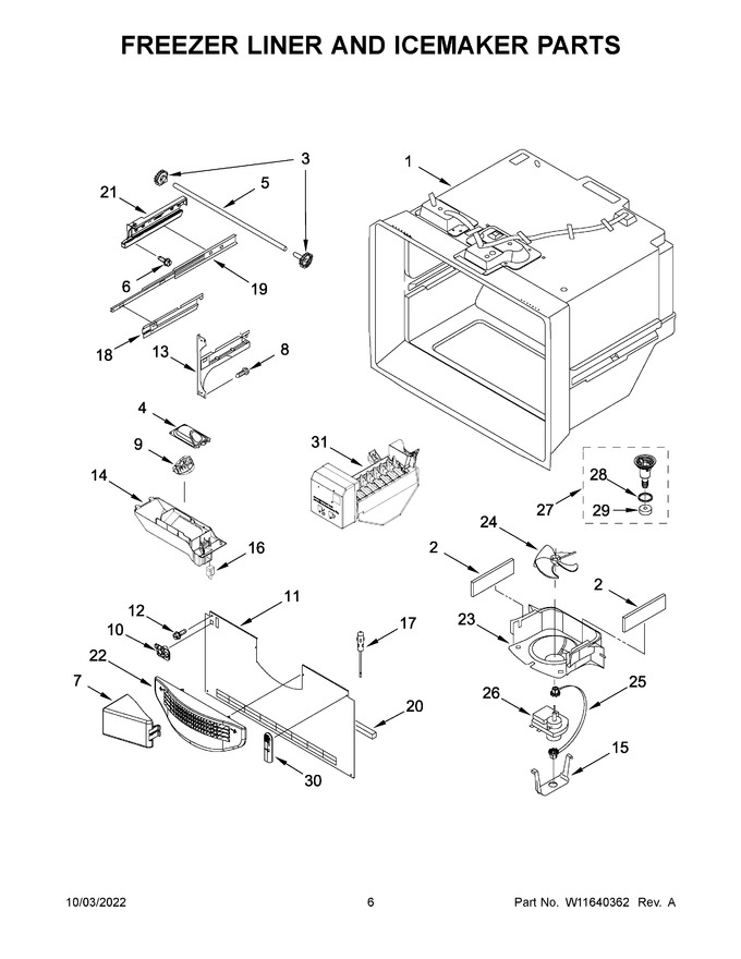 Diagram for KRFC302ESS07